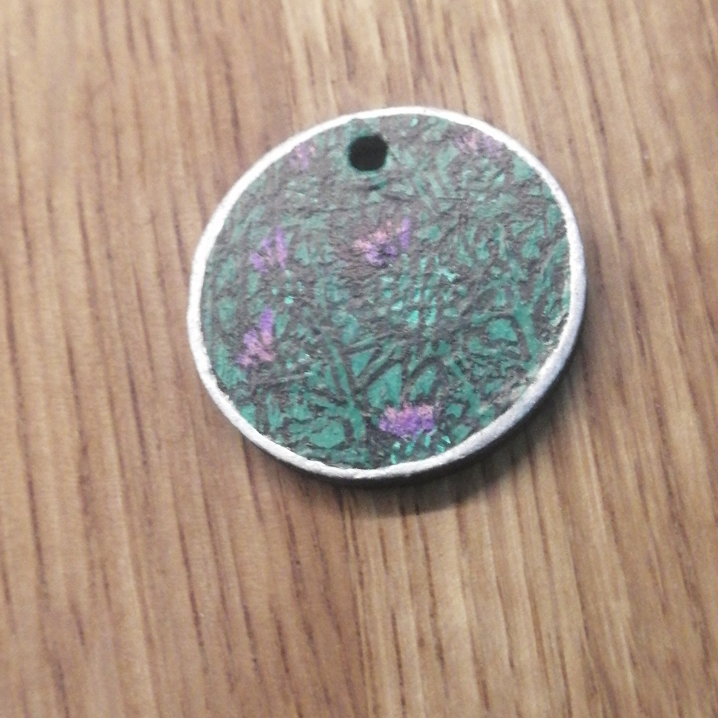 Dark Thistle Pendant