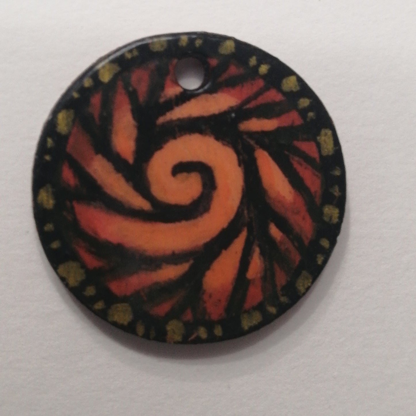 Spiral Butterfly Pendant