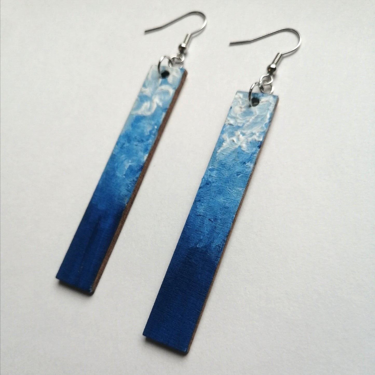 Sky & Stratus Cloud Gradient Earrings