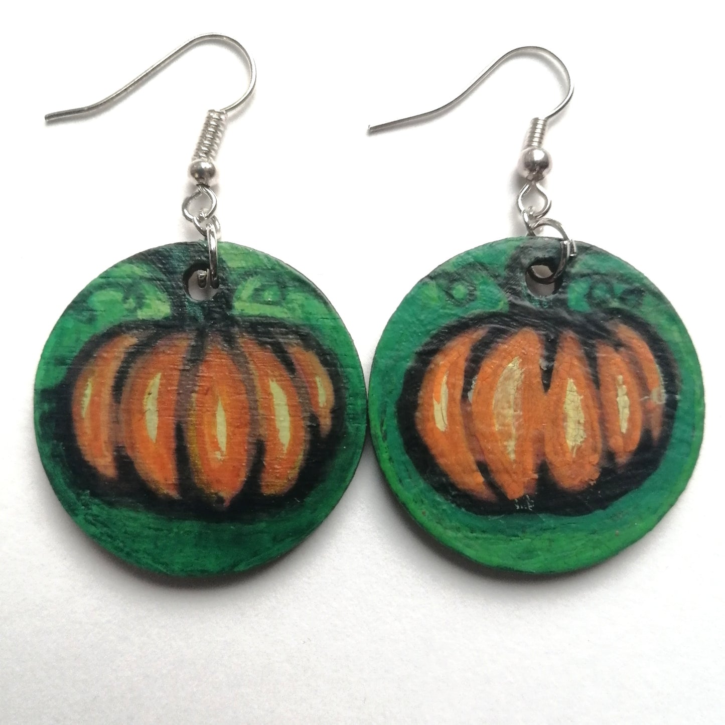 Pumpkin Earrings