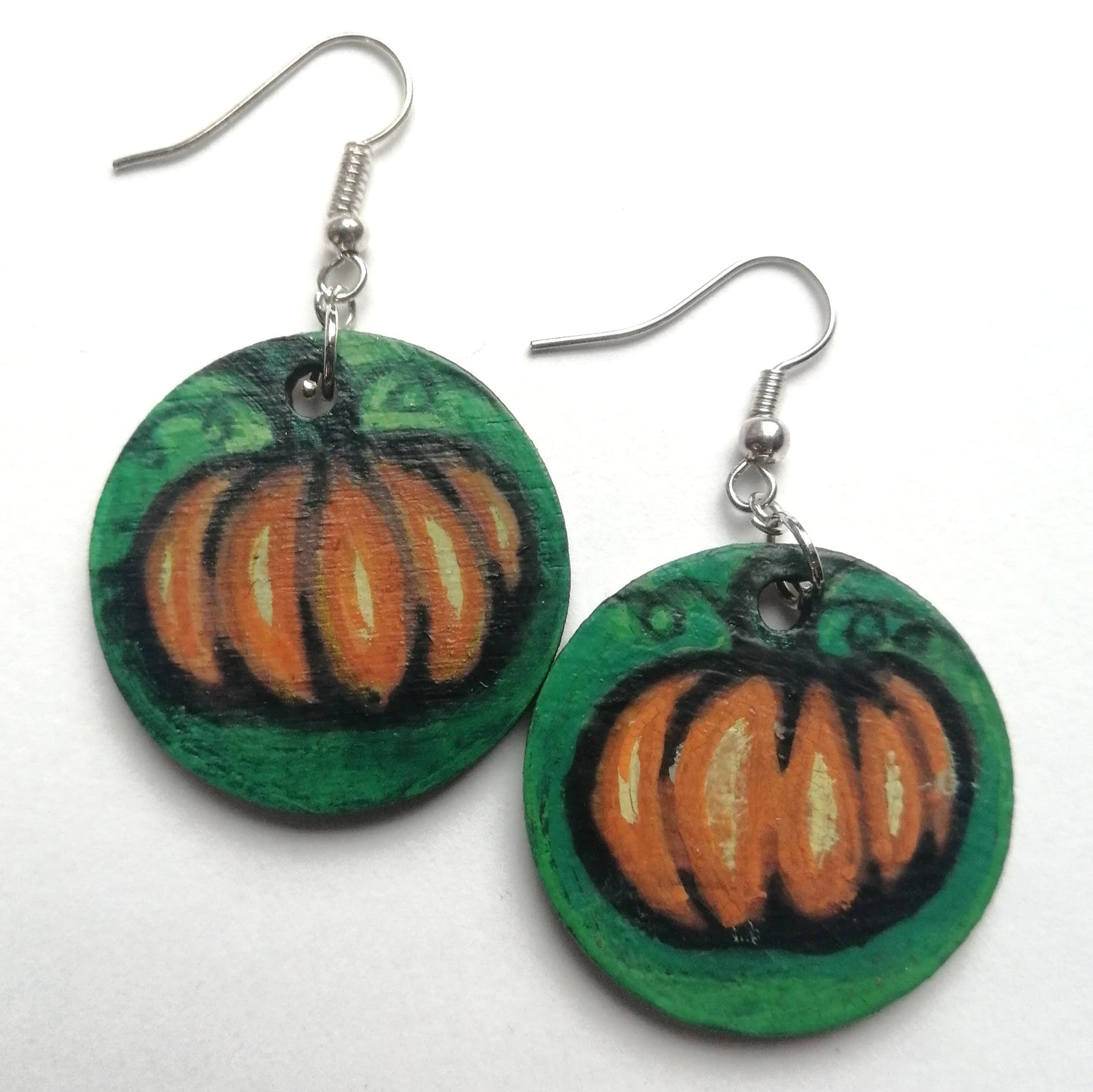 Pumpkin Earrings