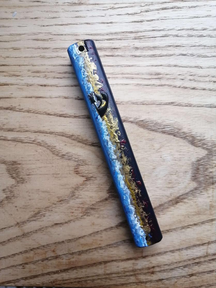 Pillar of Cloud, Pillar of Fire Mezuzah Case