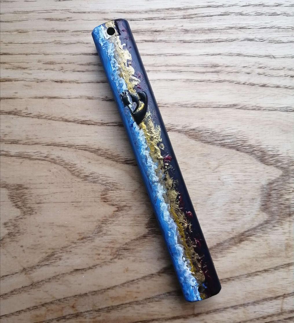 Pillar of Cloud, Pillar of Fire Mezuzah Case