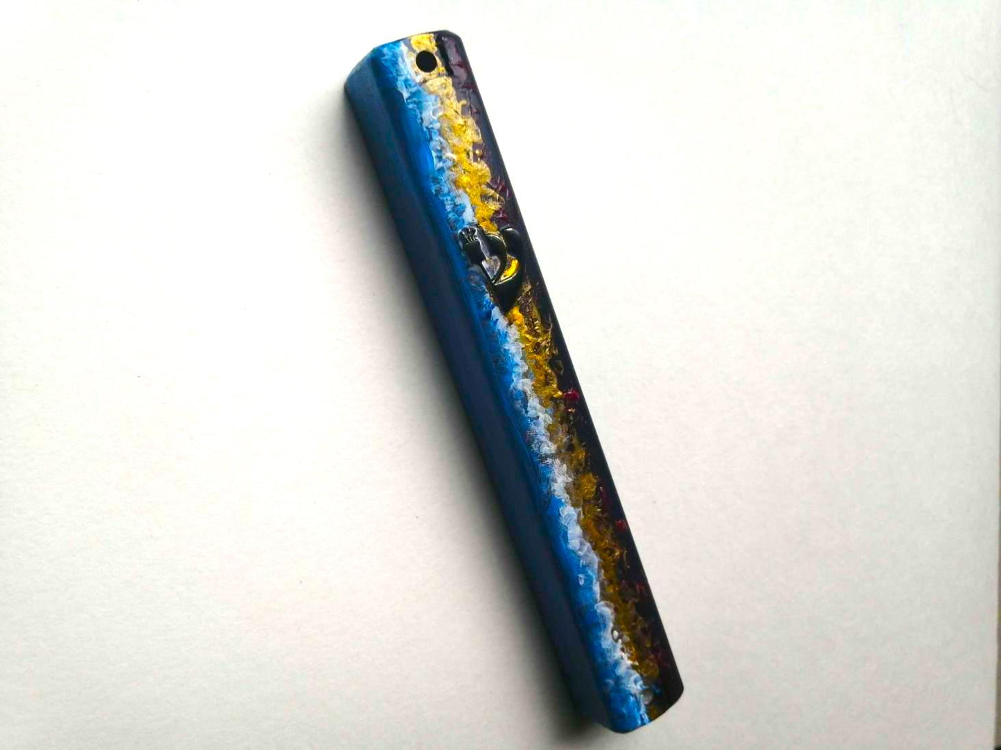 Pillar of Cloud, Pillar of Fire Mezuzah Case