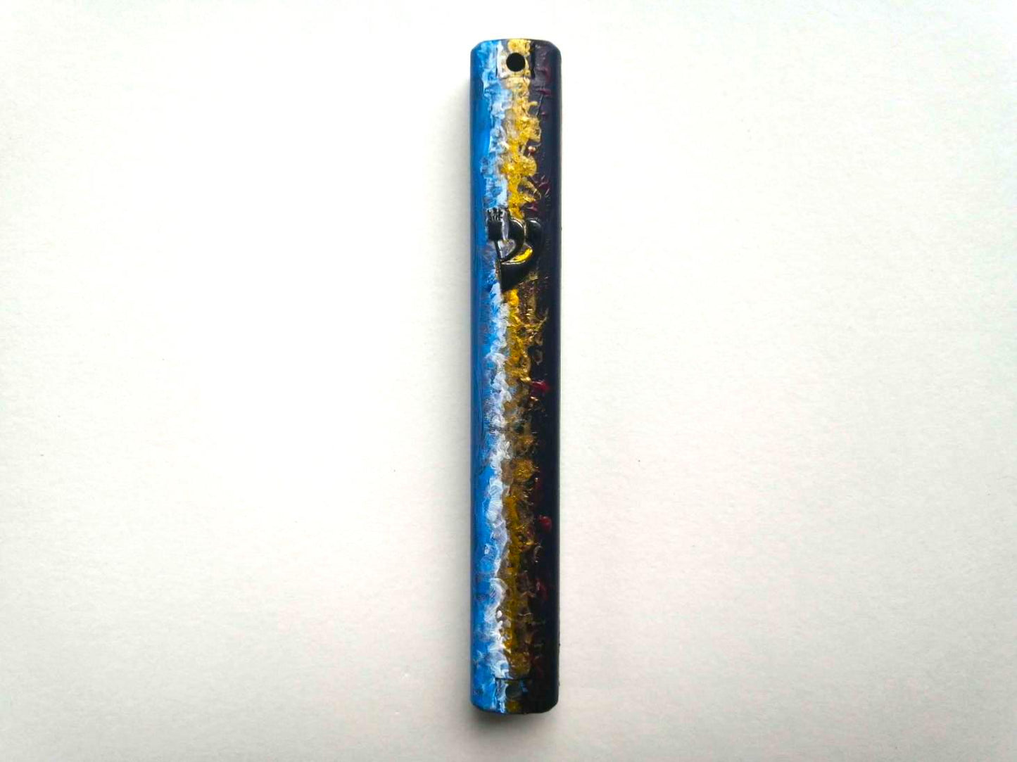 Pillar of Cloud, Pillar of Fire Mezuzah Case