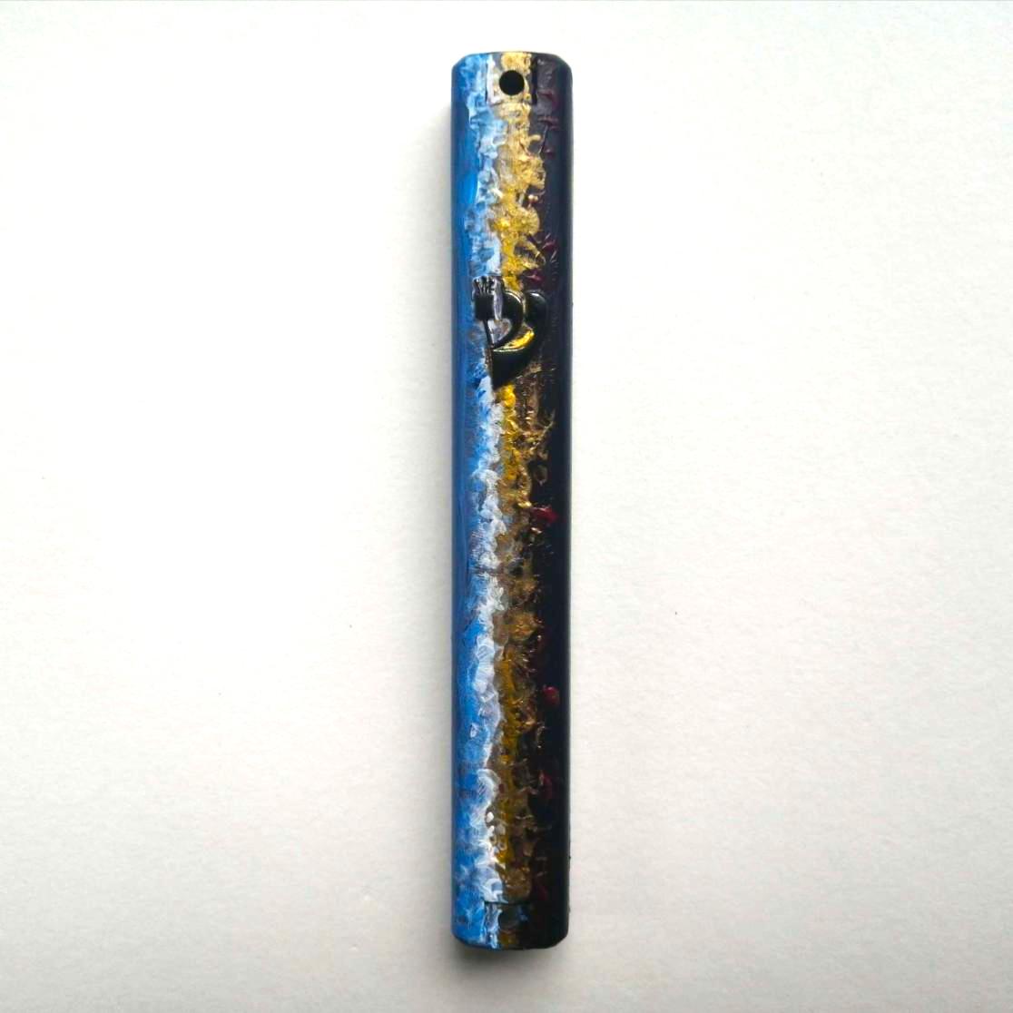 Pillar of Cloud, Pillar of Fire Mezuzah Case