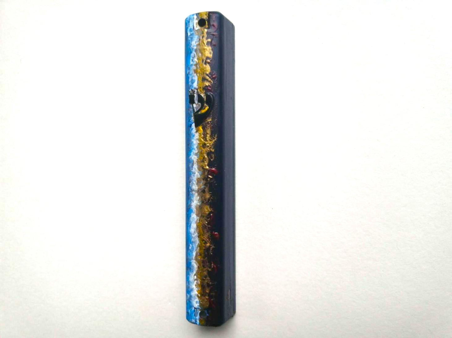 Pillar of Cloud, Pillar of Fire Mezuzah Case