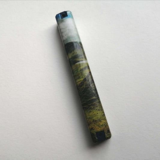 Scottish Highlands Decoupage Mezuzah Case